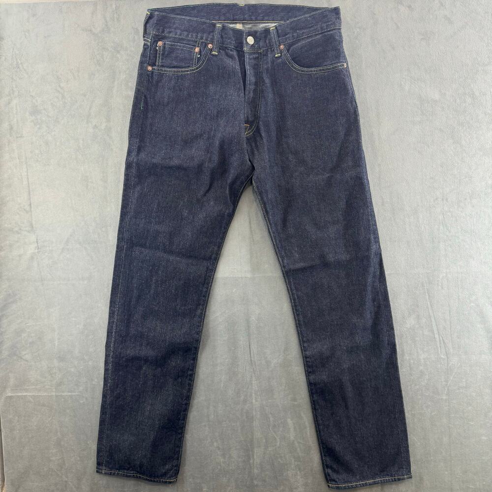 Hidden NY-001 Embroidered Butterfly Selvedge Denim Jeans - Made in Japan